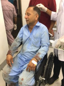 چکوال میں موٹروے پر بس کھائی میں جا گری،8جاں بحق،18 زخمی