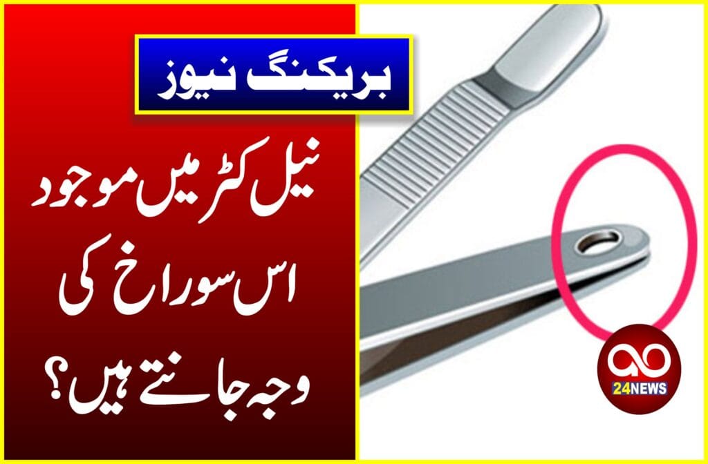 نیل کٹر میں موجود اس سوراخ کی وجہ جانتے ہیں؟