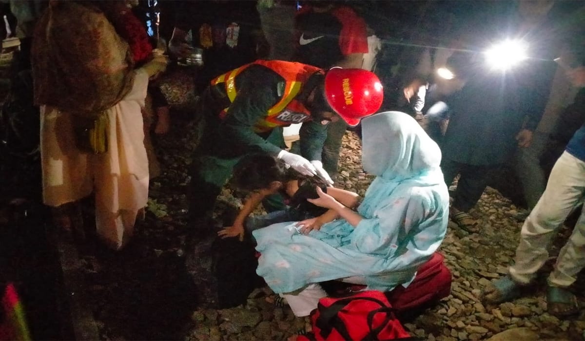 لاہور سے راولپنڈی جانیوالی ٹرین حادثہ،25زخمی