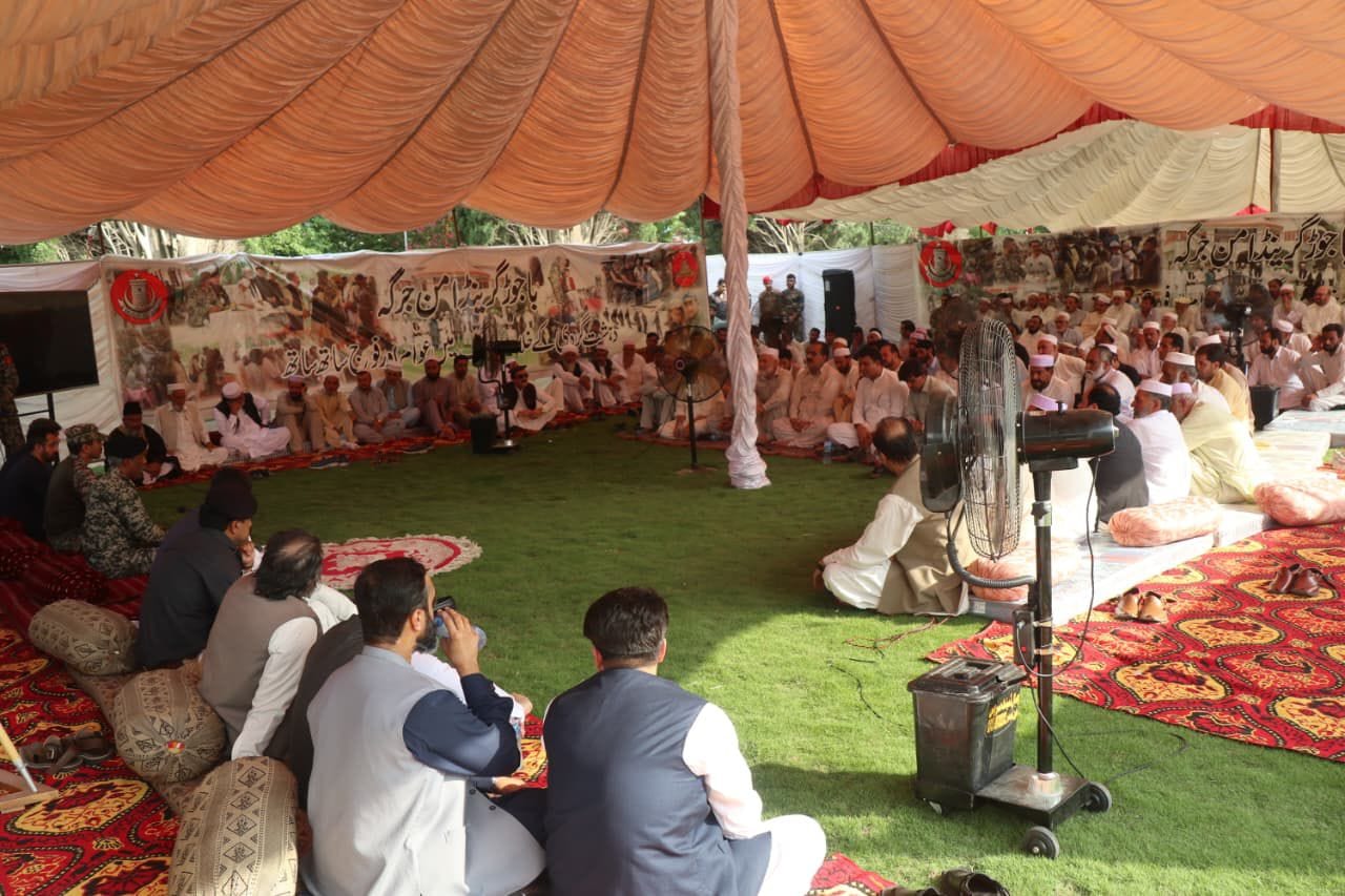 باجوڑ امن جرگہ:پہلادورختم،کل دوبارہ ہوگا
