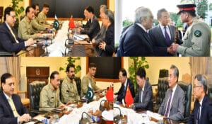 چینی وزیر خارجہ کی فیلڈ مارشل عاصم منیر سےملاقات