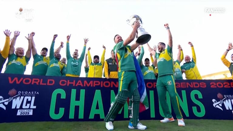 ورلڈ چیمپئنز لیگ کے فائنل میں پاکستان کو شکست