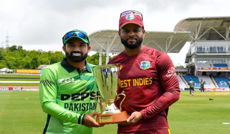 ویسٹ انڈیز کیخلاف پہلا ون ڈے،پاکستان کی 5 وکٹوں سےفتح
