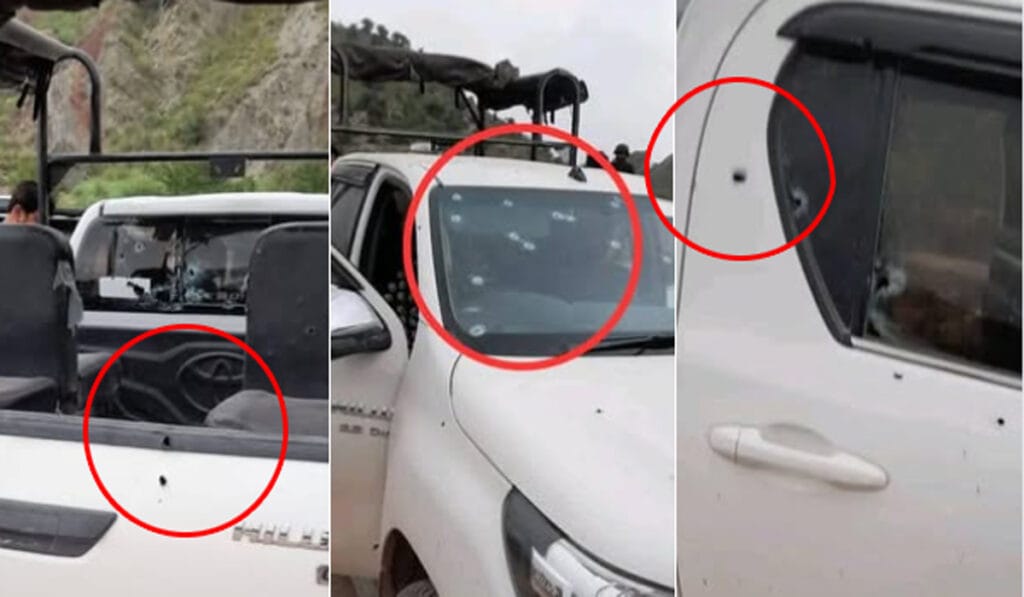 کرک،دہشت گردوں کا حملہ،4 ایف سی اہلکار شہید