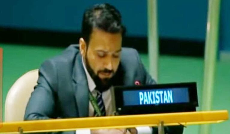 بھارت خطے کا غاصب، دہشت گردی کا سرپرست ہے،اقوام متحدہ میں پاکستان کا منہ توڑ جواب