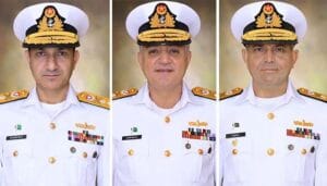 پاک بحریہ کے تین کموڈور ریئر ایڈمرل کے عہدے پر ترقی پا گئے