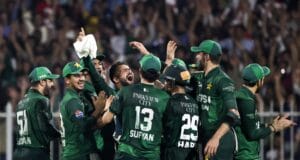 پاکستان نے افغانستان کو شکست دیکر سہ فریقی سیریز جیت لی