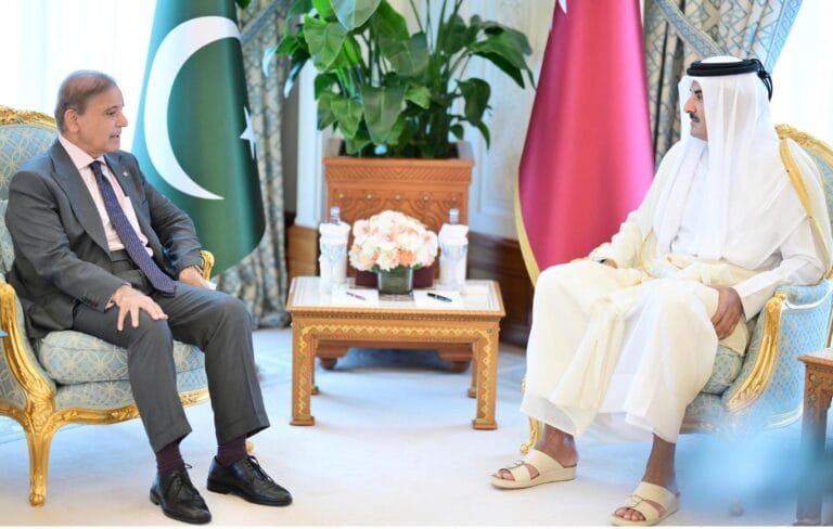 امیر قطر کا وزیراعظم پاکستان کے دورۂ دوحہ پر اظہارِ تشکر