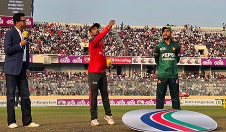 بنگلادیش کا پاکستان کے خلاف ٹاس جیت کر بولنگ کا فیصلہ