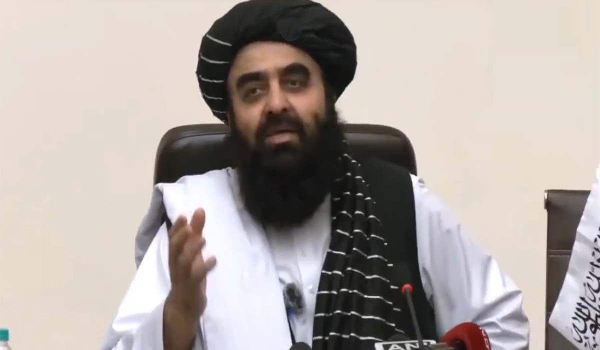 افغان وزیرِخارجہ کی پریس کانفرنس پربھارت برہم