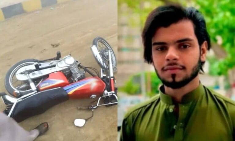 21-year-old motorcyclist dies after rope gets wrapped around his neck