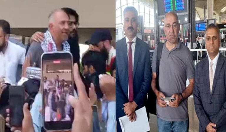 مشتاق احمد کا وطن واپسی پر شاندار استقبال