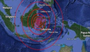 انڈونیشیا میں زلزلے کے شدید جھٹکے