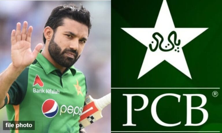 کرکٹر محمد رضوان پی سی بی سے روٹھ گئے