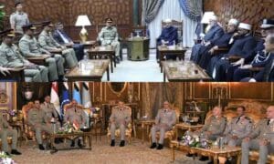 فیلڈ مارشل عاصم منیر کی مصری وزیرِ دفاع و آرمی چیف سے ملاقات