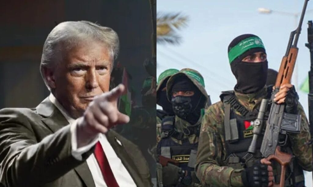 ٹرمپ کی حماس کو پھر دھمکی