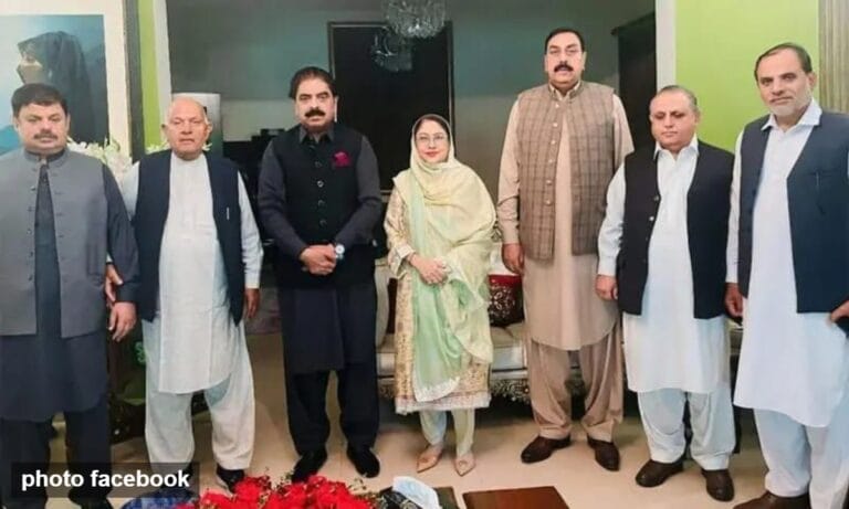 فارورڈ بلاک کے 10 وزراء پی پی آزاد کشمیر میں شامل