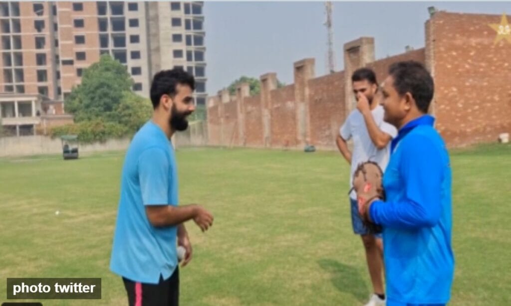  شاداب خان انجری سے صحتیاب ہونے کے بعد ٹریننگ شروع کر دی