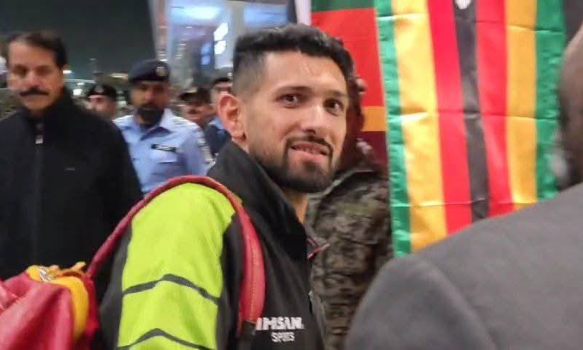 3ملکی ٹی ٹوئنٹی سیریز،زمبابوے ٹیم اسلام آباد پہنچ گئی