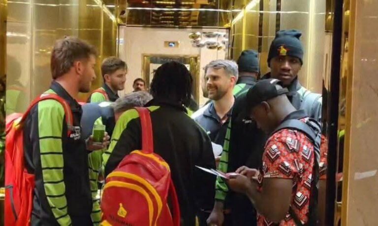 3ملکی ٹی ٹوئنٹی سیریز،زمبابوے ٹیم اسلام آباد پہنچ گئی