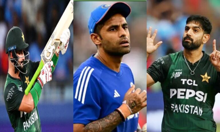 حارث رؤف پر پابندی،فرحان اور سوریا کمار پر جرمانہ