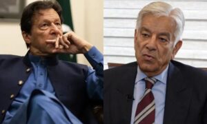پی ٹی آئی والے عمران خان کو ایک عورت نے بیچ ڈالا،خواجہ آصف