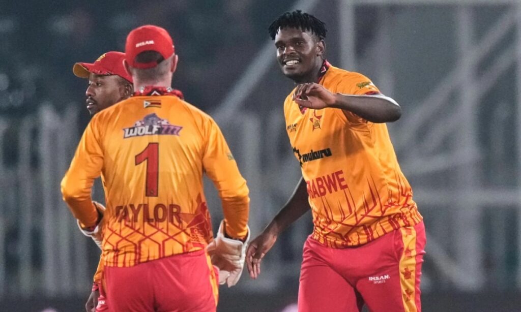 زمبابوے کی سہ ملکی ٹی ٹوئنٹی سیریز میں پہلی جیت