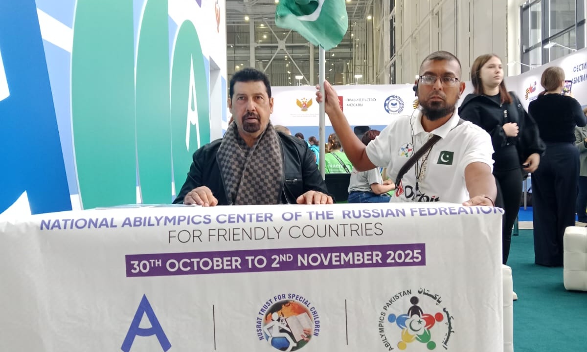 زین العابدین نےماسکو ایبیلمپکس میں کانسی کاتمغہ جیت لیا