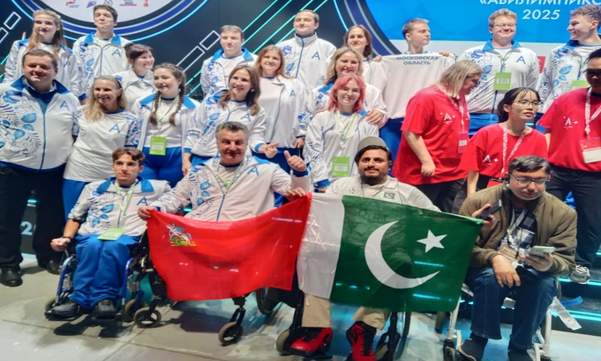 زین العابدین نےماسکو ایبیلمپکس میں کانسی کاتمغہ جیت لیا