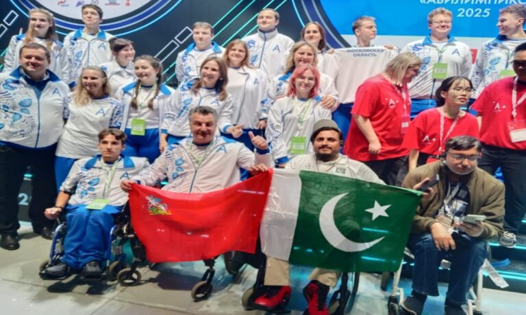 زین العابدین نےماسکو ایبیلمپکس میں کانسی کاتمغہ جیت لیا