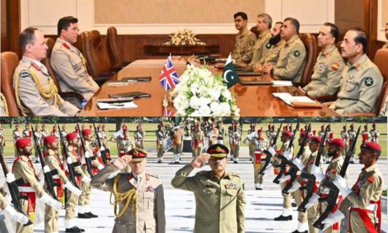 فیلڈ مارشل سے برطانوی چیف آف جنرل سٹاف کی ملاقات