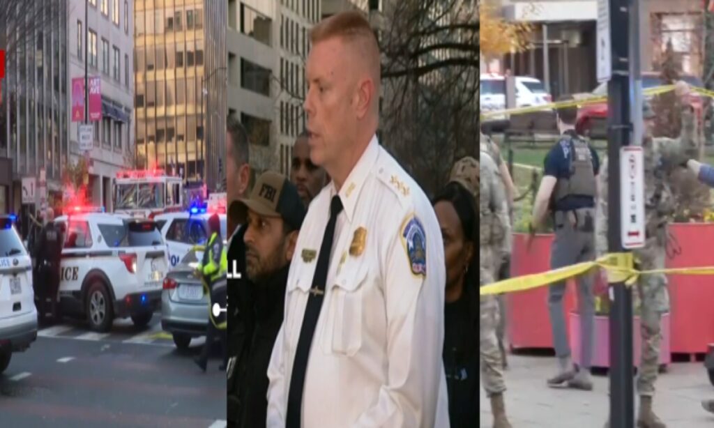 وائٹ ہاؤس قریب فائرنگ:2 گارڈ زخمی،افغان نژاد مشتبہ گرفتار