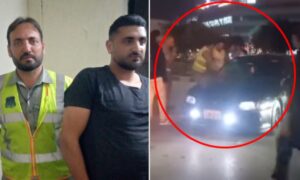 ٹریفک پولیس اہلکاروں پرتشددکرنے والانوجوان گرفتار