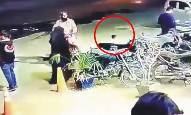 3 سالہ بچے ابراہیم کے گرنے کی سی سی ٹی وی ویڈیو منظر عام پر آگئی