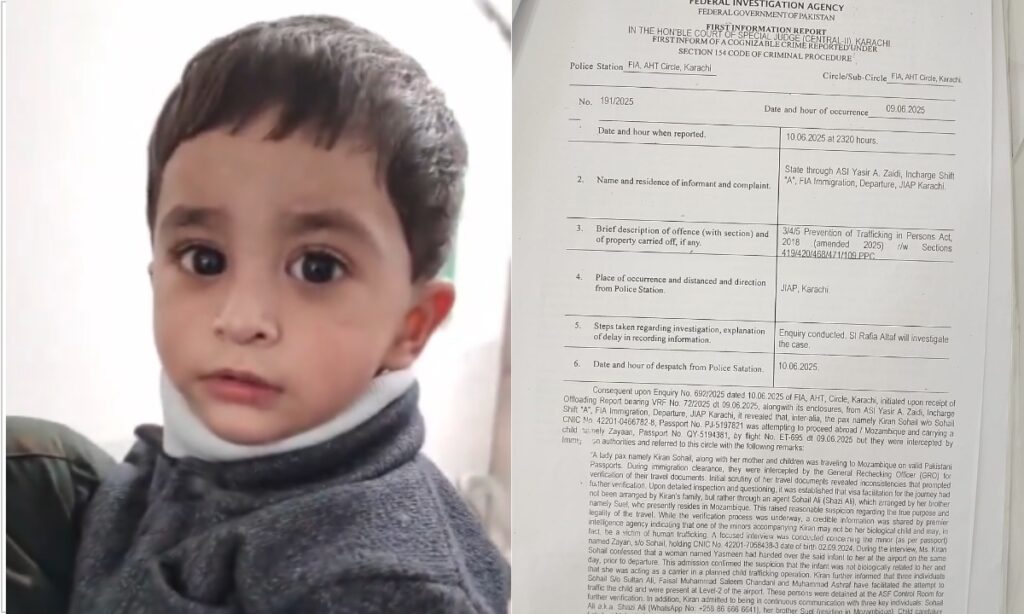 پاکستان سے بچوں کی بیرون ملک اسمگلنگ اور ریاستی بے حسی