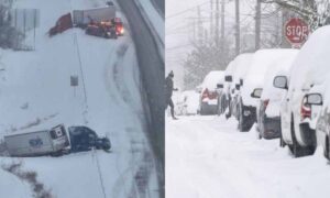 امریکا کی وسطی مغربی ریاستیں شدید برفانی طوفان کی لپیٹ میں آ گئی