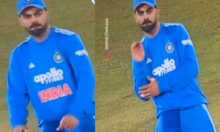 ویرات کوہلی کاناگن ڈانس پھر وائرل