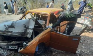 مری،کارحادثے کاشکار،3خواتین جاں بحق