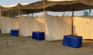 گل پلازہ متاثرین کیلئے300عارضی دکانیں قائم