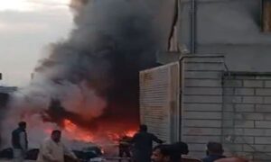 روات انڈسٹریل ایریا کی فیکٹری میں آگ بے قابو