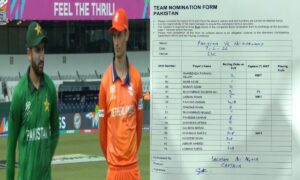ٹی 20ورلڈکپ،پاکستان کا نیدرلینڈز کیخلاف ٹاس جیت کر پہلے بولنگ کا فیصلہ