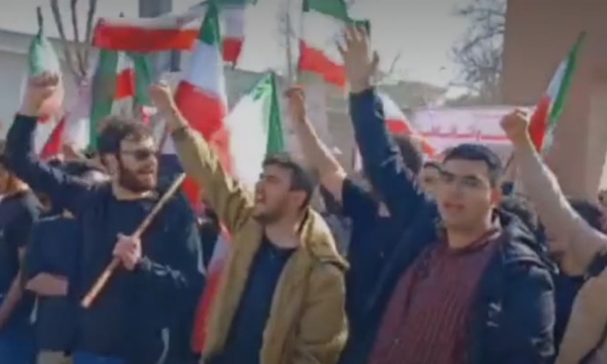 ایرانی طلباء کاحکومت مخالف پہلا بڑا احتجاج