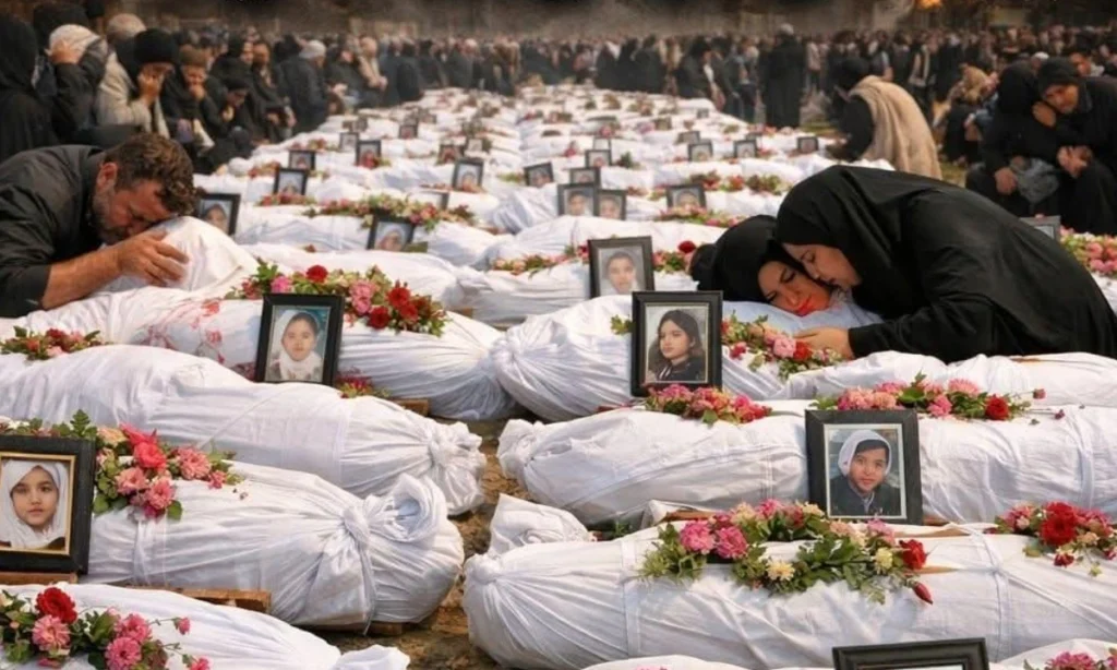 ایران،اسرائیلی حملے180شہیدطالبات آہوں اورسسکیوں میں سپردخاک