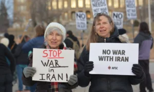 ایران کے خلاف جنگ کے خلاف امریکا میں احتجاج