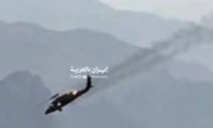 ایران نےامریکی ہیلی کاپٹر بھی تباہ کر دیا