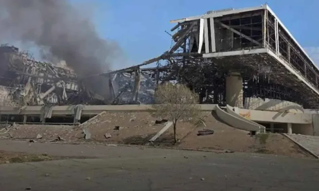 ایران کا تاریخی اسپورٹس اسٹیڈیم تباہ