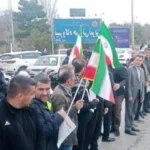 ایرانی عوام نے اہم پلوں اور بجلی گھروں پر انسانی زنجیر بنا دی