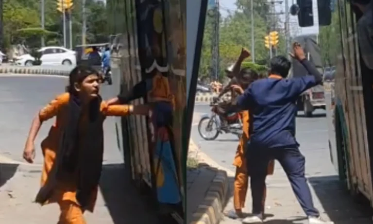سرکاری بس اہلکار کی بچی پر تشدد کی ویڈیو وائرل