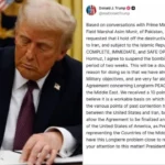 پاکستان وزیراعظم کی درخواست پر ٹرمپ نے 2 ہفتے کی جنگ بندی قبول کرلی