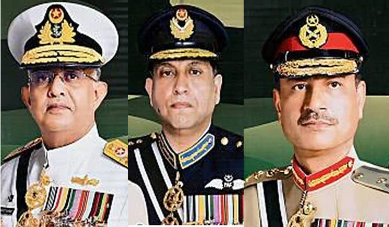 عیدالاضحیٰ:فیلڈ مارشل عاصم منیر،ایئر چیف اور نیول چیف کی قوم کو مبارکباد
